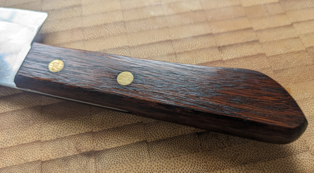 finished handle oiled