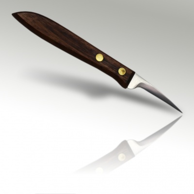 2'' Carving Knife Wooden Handle