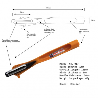 Miracle Multipurpose Peeler