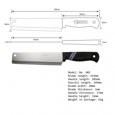 5.5'' Cook Knife Plastic Handle