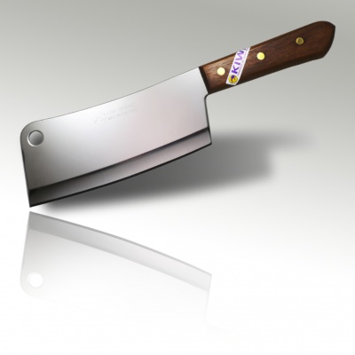 6.5'' Cleaver Knife Wood Handle