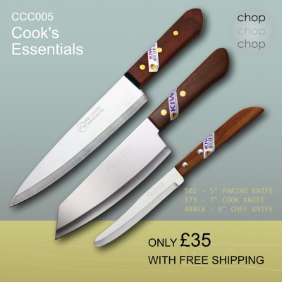 Kiwi Brand 3 knife deal with Free Shipping