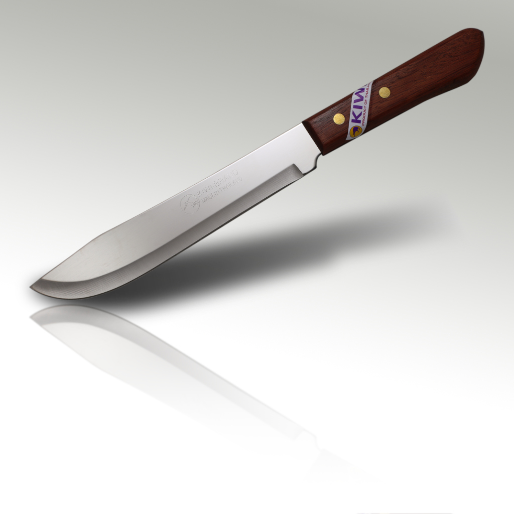 7'' Butchers Knife Wooden Handle