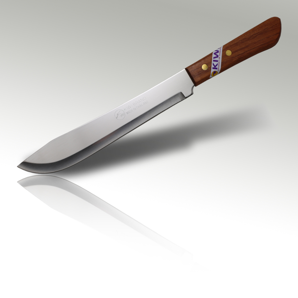 8'' Butchers Knife Wooden Handle