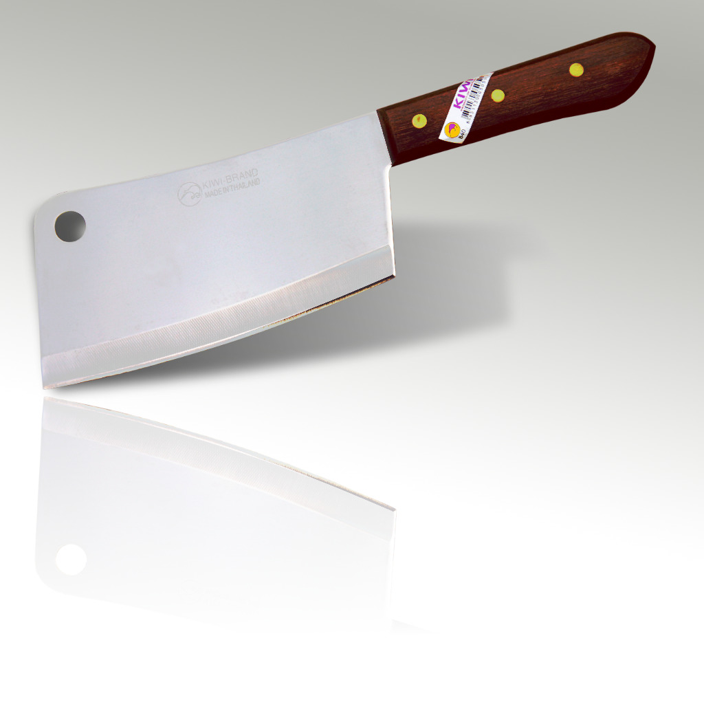 7'' Cleaver Knife Wood Handle