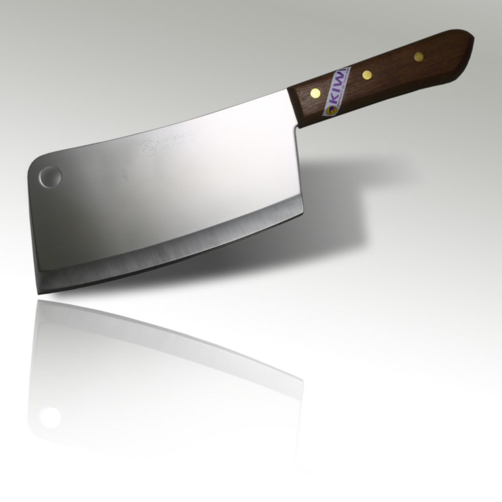 8'' Cleaver Knife Wood Handle