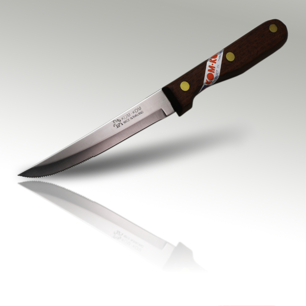 5'' Steak Knife (Semi Serration) Wood Handle