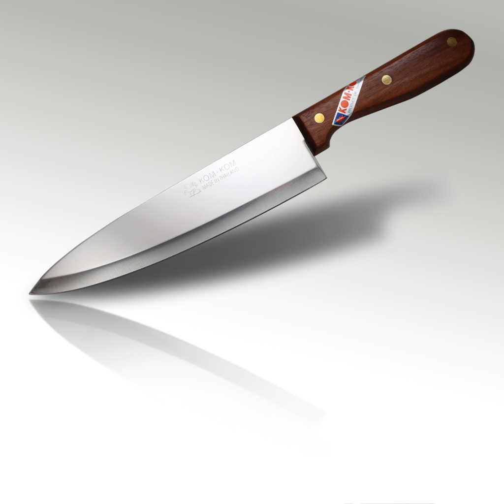 8'' Cook Knife Hardwood Handle