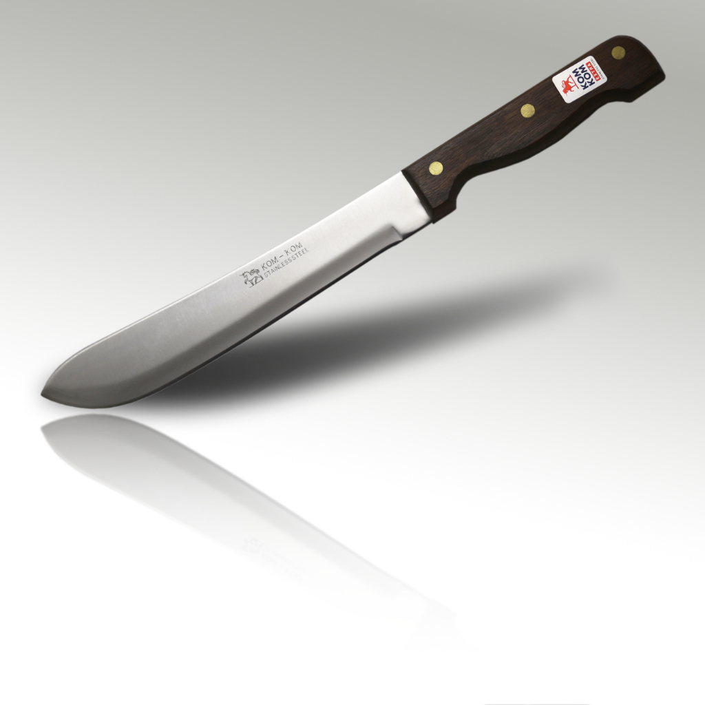 8'' Butcher Knife (High Carbon Blade) Wood Handle