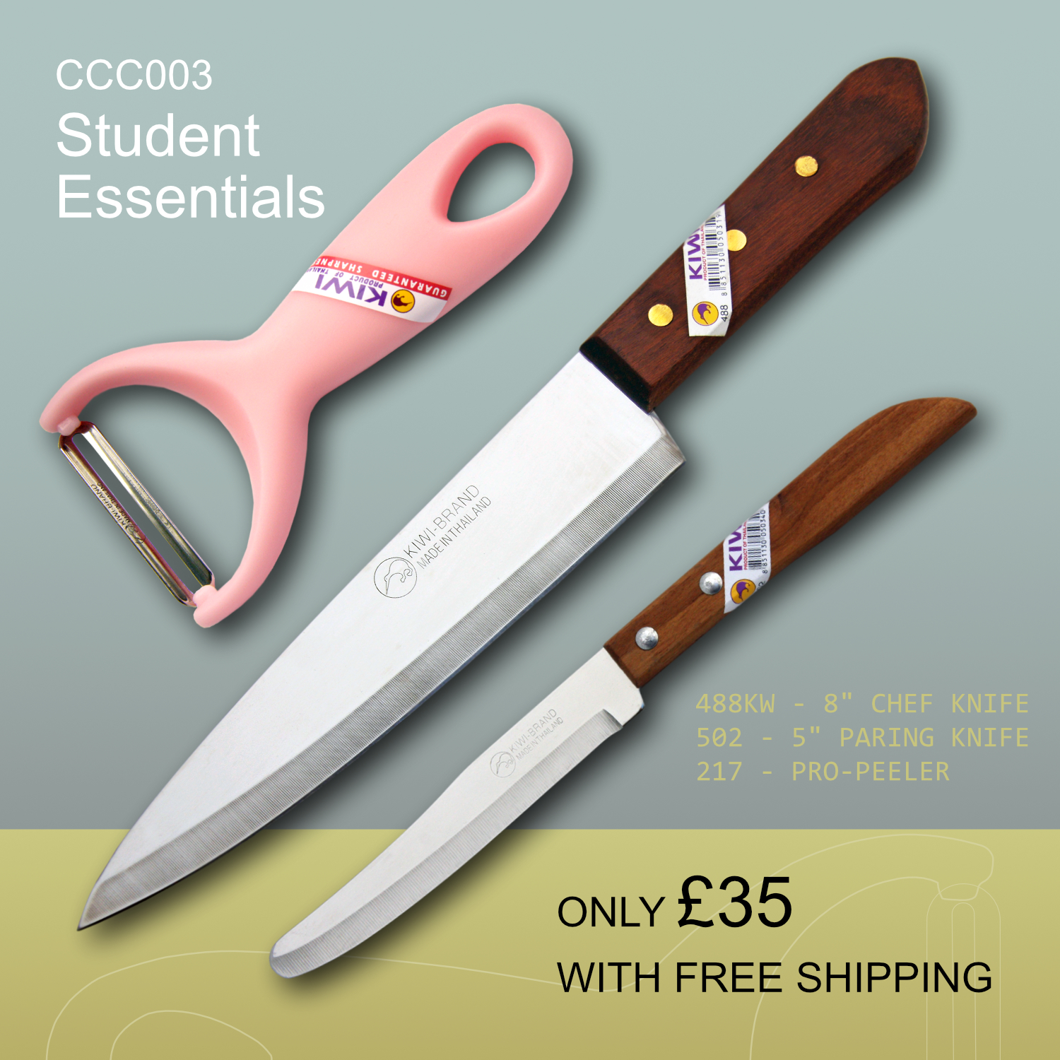 Kiwi Brand Student essentials